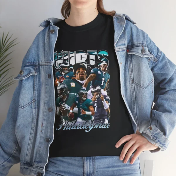 Retro Jalen Hurts Football Fan Gifts Shirt
