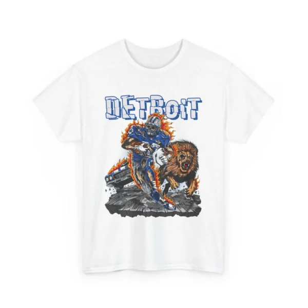 Detroit Lions Game Day Football Fan Gifts Shirt - Image 5