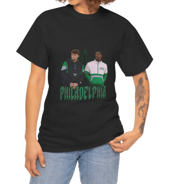 Cooper Dejean & Quinyon Mitchell Philadelphia Eagles Football Fan Gifts Shirt