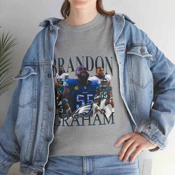 Brandon Graham Philly Football Fan Gifts Shirt - Image 3