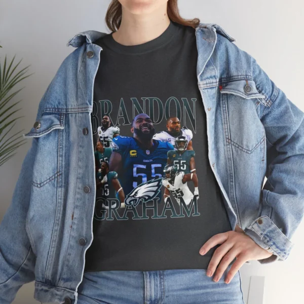 Brandon Graham Philly Football Fan Gifts Shirt - Image 2