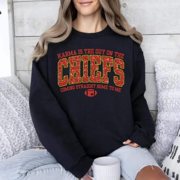 Funny Karma Is The Guy On The Chiefs Game Day Shirt