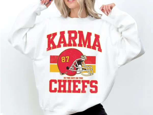 Karma is the Guy Taylor and Travis Game Day Shirt