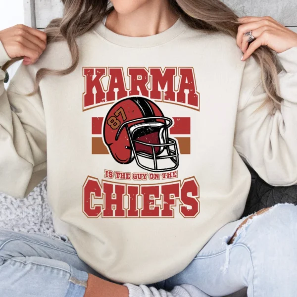 Karma Is The Guy On The Chiefs Game Day Shirt
