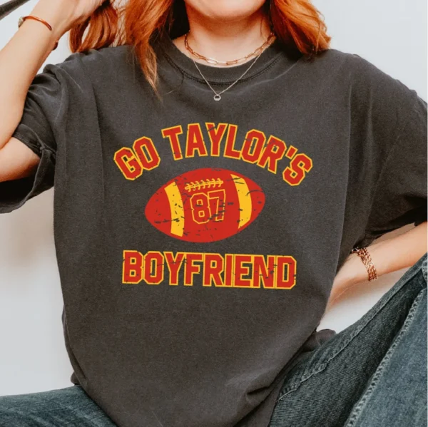 Go Taylor's Boyfriend Game Day Shirt - Image 2
