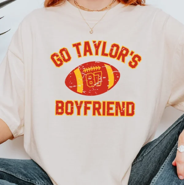 Go Taylor's Boyfriend Game Day Shirt