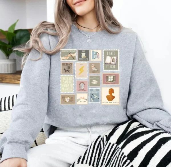 Vintage TTPD Stamp Taylor Inspirational Shirt - Image 5