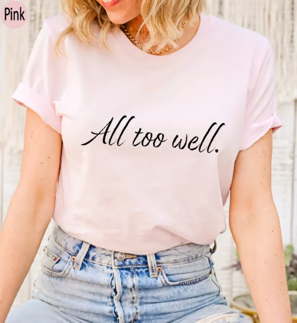All Too Well Taylor Inspired Shirt - Image 3
