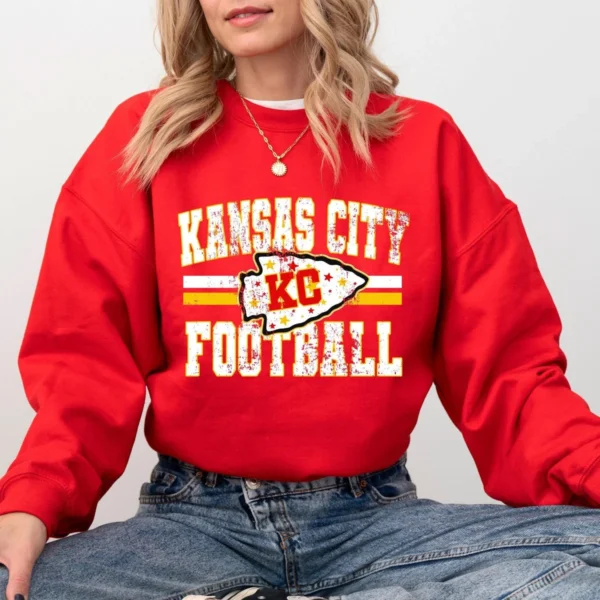 Vintage Kansas City Football Game Day Shirt - Image 3