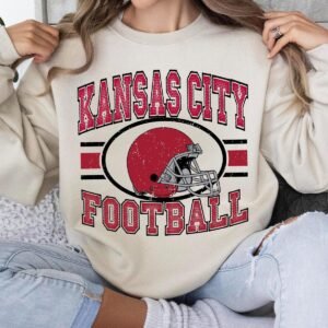 Retro Kansas City Football 90s Style Game Day Shirt