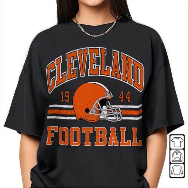 Retro Cleveland Football Game Day Shirt