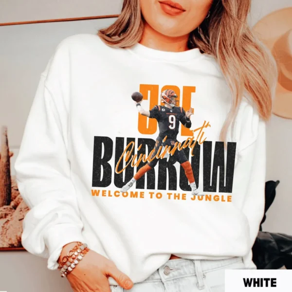 Joe Burrow Cincinnati Football Retro Game Day Shirt