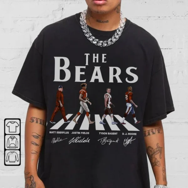 The Bears x Abbey Road Retro Game Day Shirt