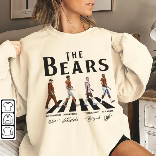 The Bears x Abbey Road Retro Game Day Shirt - Image 2