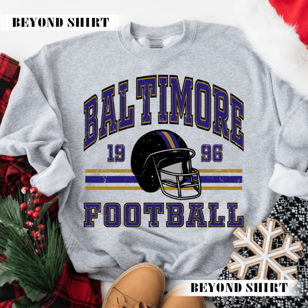 Baltimore Football Retro Game Day Shirt