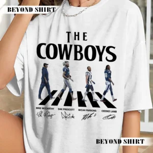 The Cowboy x Abbey Road Retro Game Day Shirt