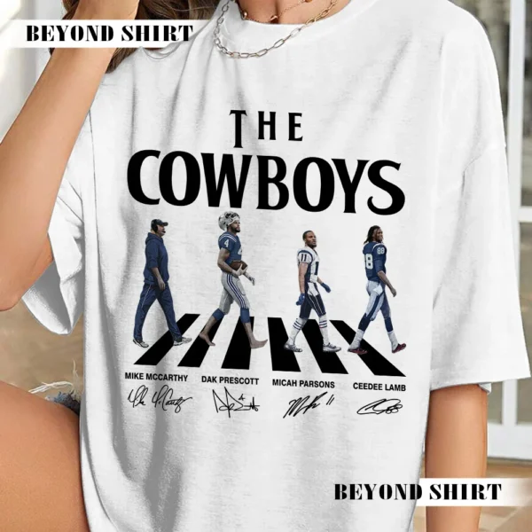 The Cowboy x Abbey Road Retro Game Day Shirt