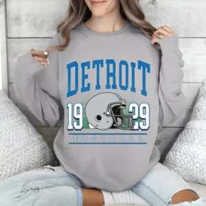 Detroit Football Retro Game Day Shirt