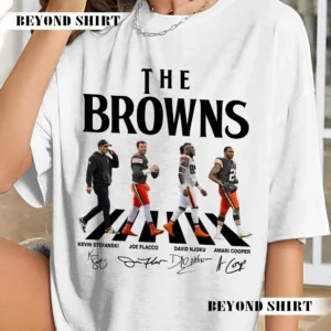 The Browns x Abbey Road Retro Game Day Shirt