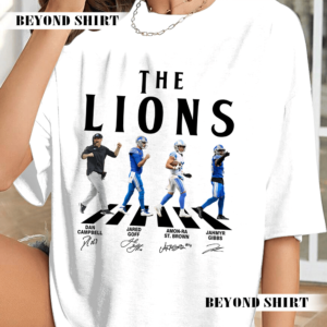 The Lions x Abbey Road Retro Game Day Shirt