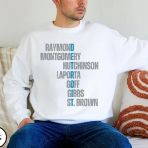 Vintage Detroit Lions Football Game Day Shirt