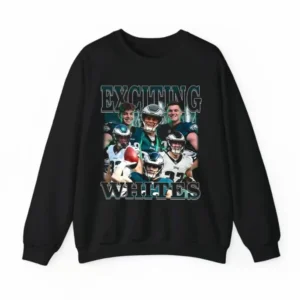 Exciting Whites Philadelphia Eagles Game Day Fan Gifts Shirt
