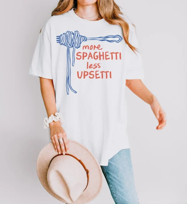 More Spaghetti Funny Food Unisex Shirt