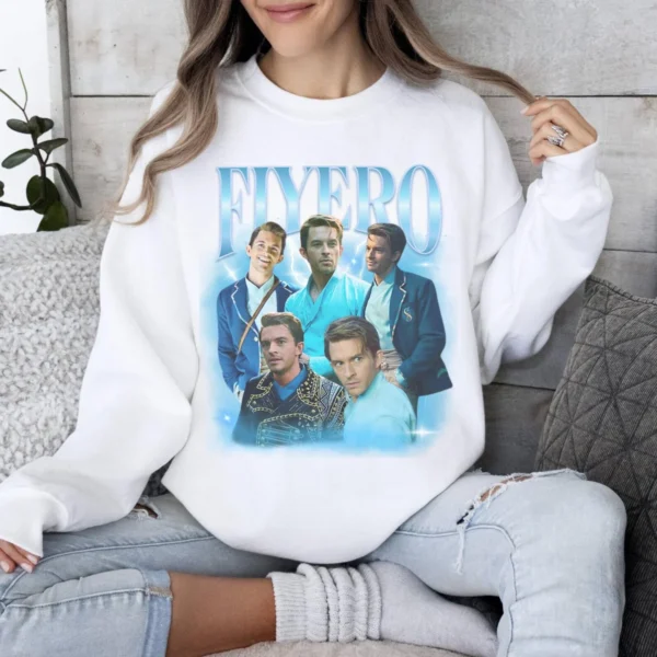 Jonathan Bailey Fiyero Vintage Bootleg Wicked Shirt