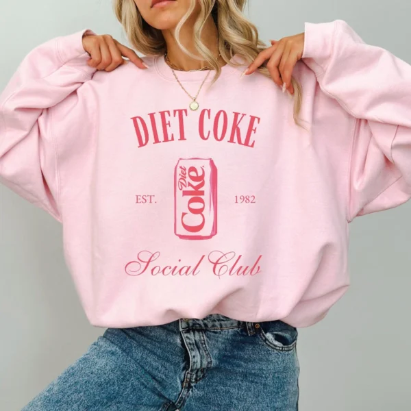 Diet Coke Social Club Funny Shirt - Image 4