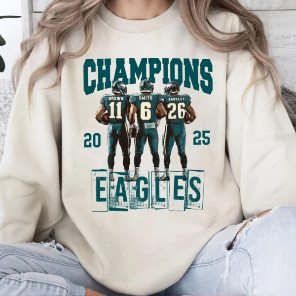 Philadelphia Eagles Super Bowl Champions Game Day Fan Gifts Shirt - Image 2