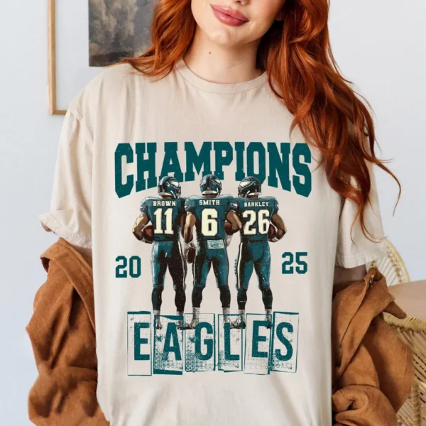 Philadelphia Eagles Super Bowl Champions Game Day Fan Gifts Shirt - Image 3