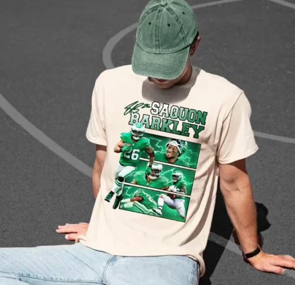 Saquon Barkley Game Day Fan Gifts Shirt - Image 2