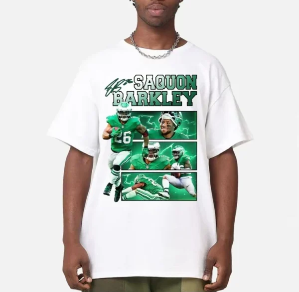 Saquon Barkley Game Day Fan Gifts Shirt