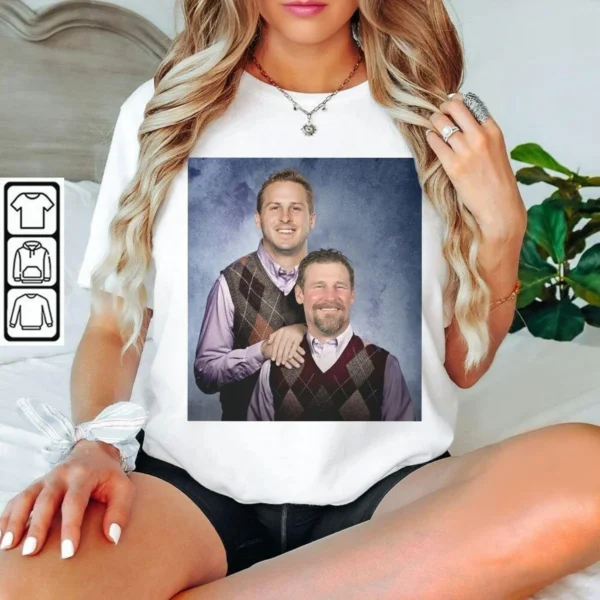 Jared Goff Dan Campbell Funny Gift Football Fan Gifts Shirt