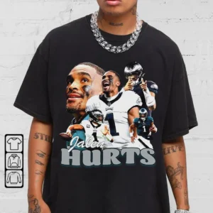 Jalen Hurts Philadelphia Eagles Football Fan Gifts Shirt