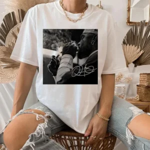 Jalen Hurts Smoking Cigar Football Fan Gifts Shirt