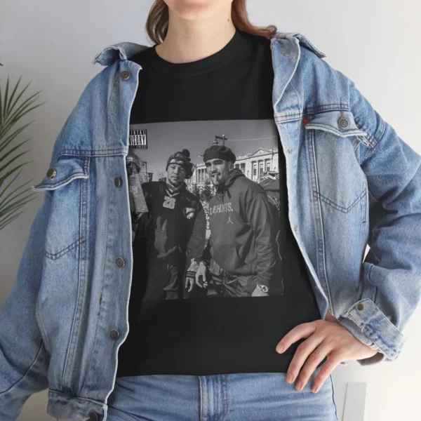 Saquon Barkley and Jalen Hurts Football Fan Gifts Shirt