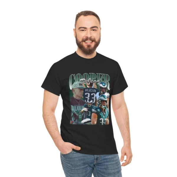 Vintage Cooper Dejean Football Fan Gifts Shirt - Image 2