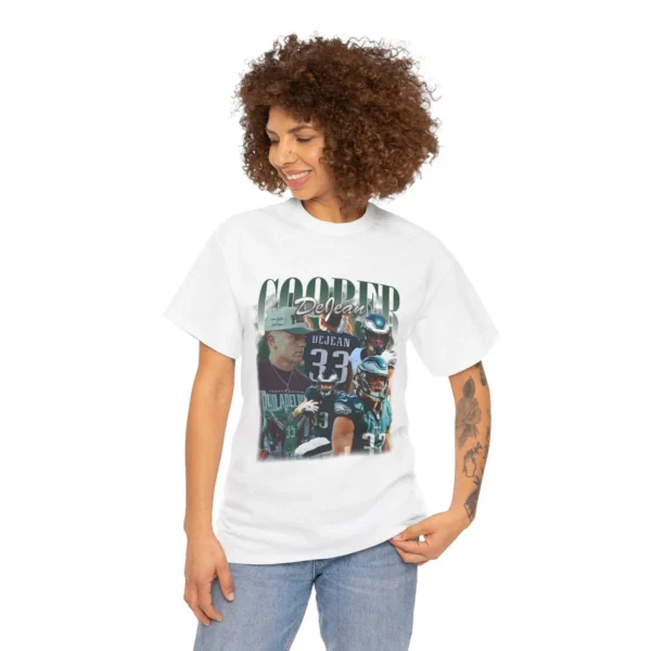 Vintage Cooper Dejean Football Fan Gifts Shirt - Image 4