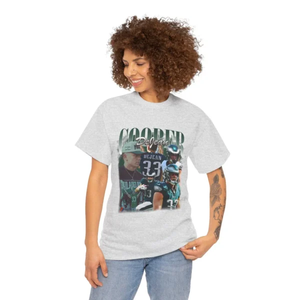 Vintage Cooper Dejean Football Fan Gifts Shirt - Image 3