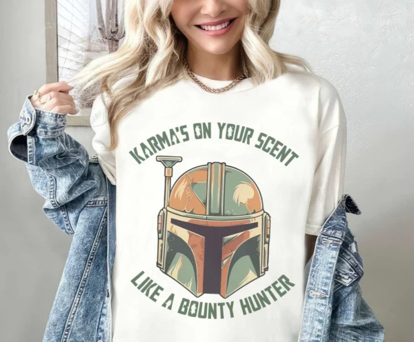 Karma's On Your Scent Like Bounty Hunter Shirt