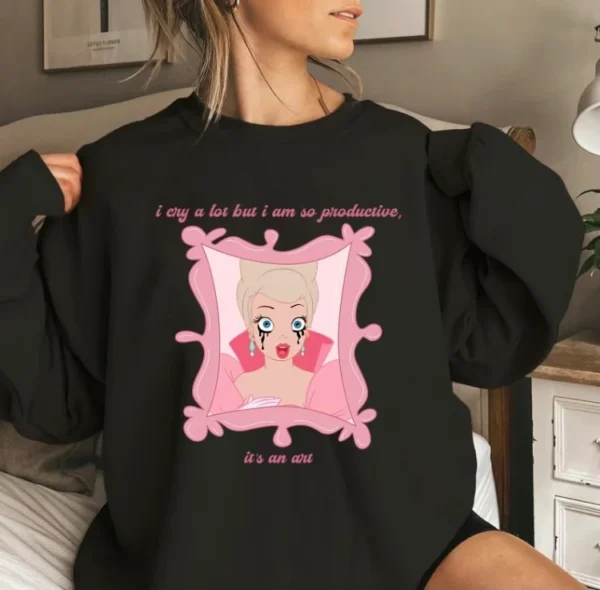 I Cry A Lot But I'm So Productive For Swifties Fan Shirt
