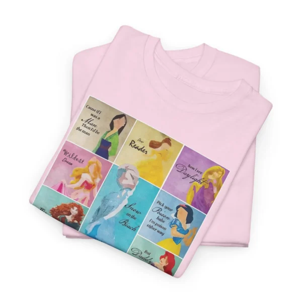 The Eras Tour Princess Characters For Fan Shirt - Image 5