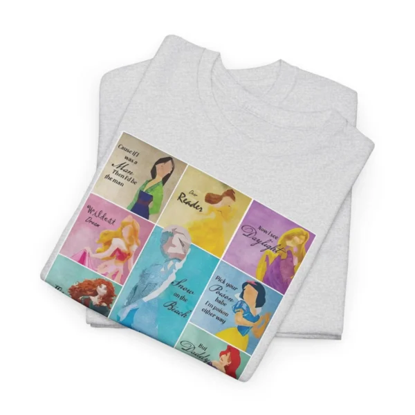 The Eras Tour Princess Characters For Fan Shirt - Image 3