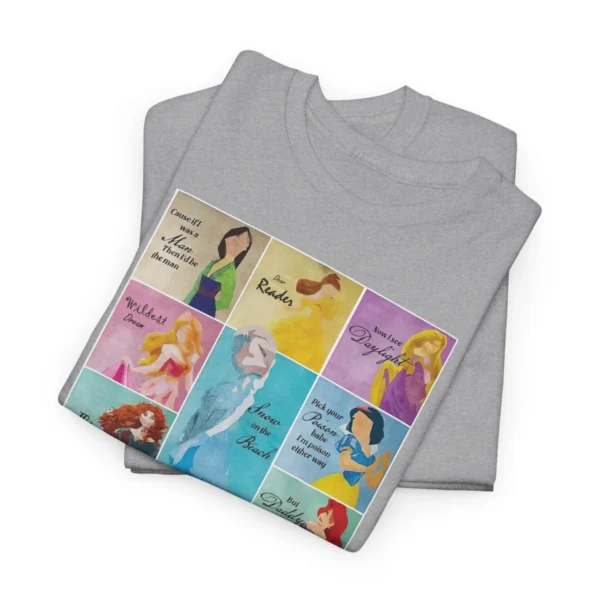The Eras Tour Princess Characters For Fan Shirt - Image 4