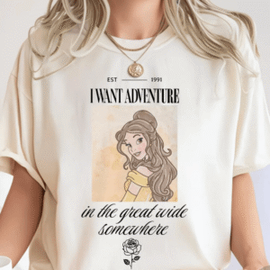 I Want Adventure Flower Shirt