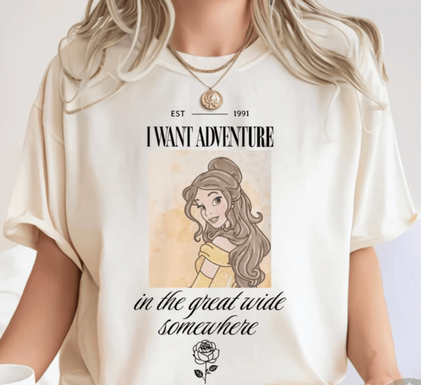 I Want Adventure Flower Shirt
