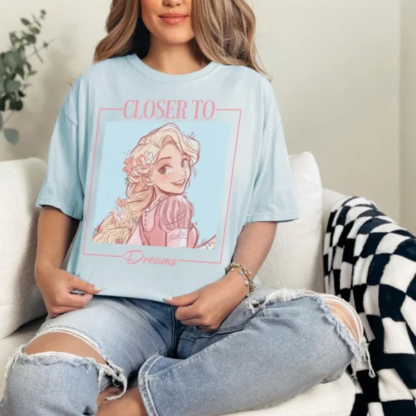 Closer to Dreams Tangled Rapunzel Shirt