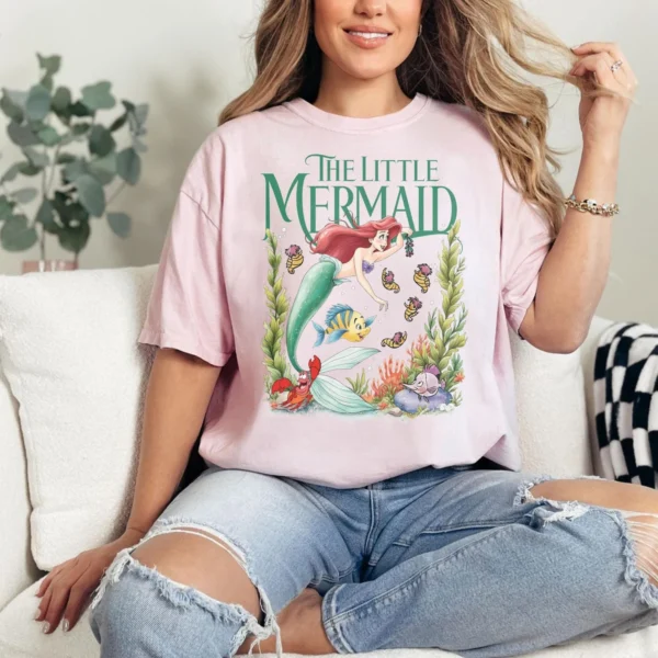 Vintage Ariel The Little Mermaid Shirt