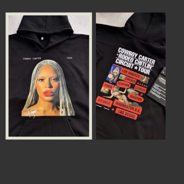 Cowboy Carter Tour For Fan 2 Side Printed Shirt C1005